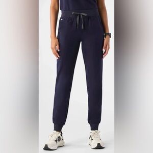 Figs Navy Blue Zamora SMALL TALL Joggers